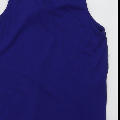 Womens UK Size 10 Savida Blue Camisole Blouse