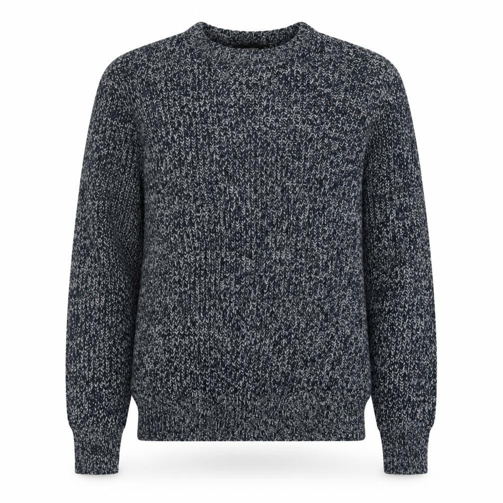 Cedarwood State Mens Blue Crew Neck Acrylic Pullover Jumper Size S