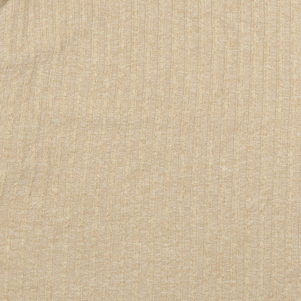 Womens UK Size M New Look Beige Pullover Jumper