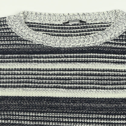 Womens UK Size 14 M&Co Blue Pullover Jumper