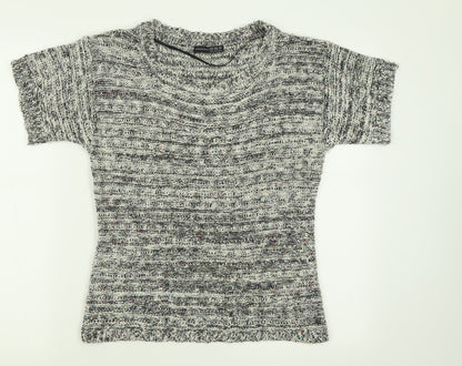 Womens UK Size 10 Atmosphere Grey Pullover Jumper