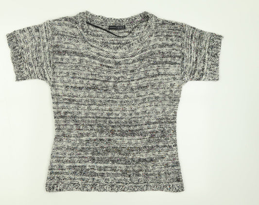 Womens UK Size 10 Atmosphere Grey Pullover Jumper