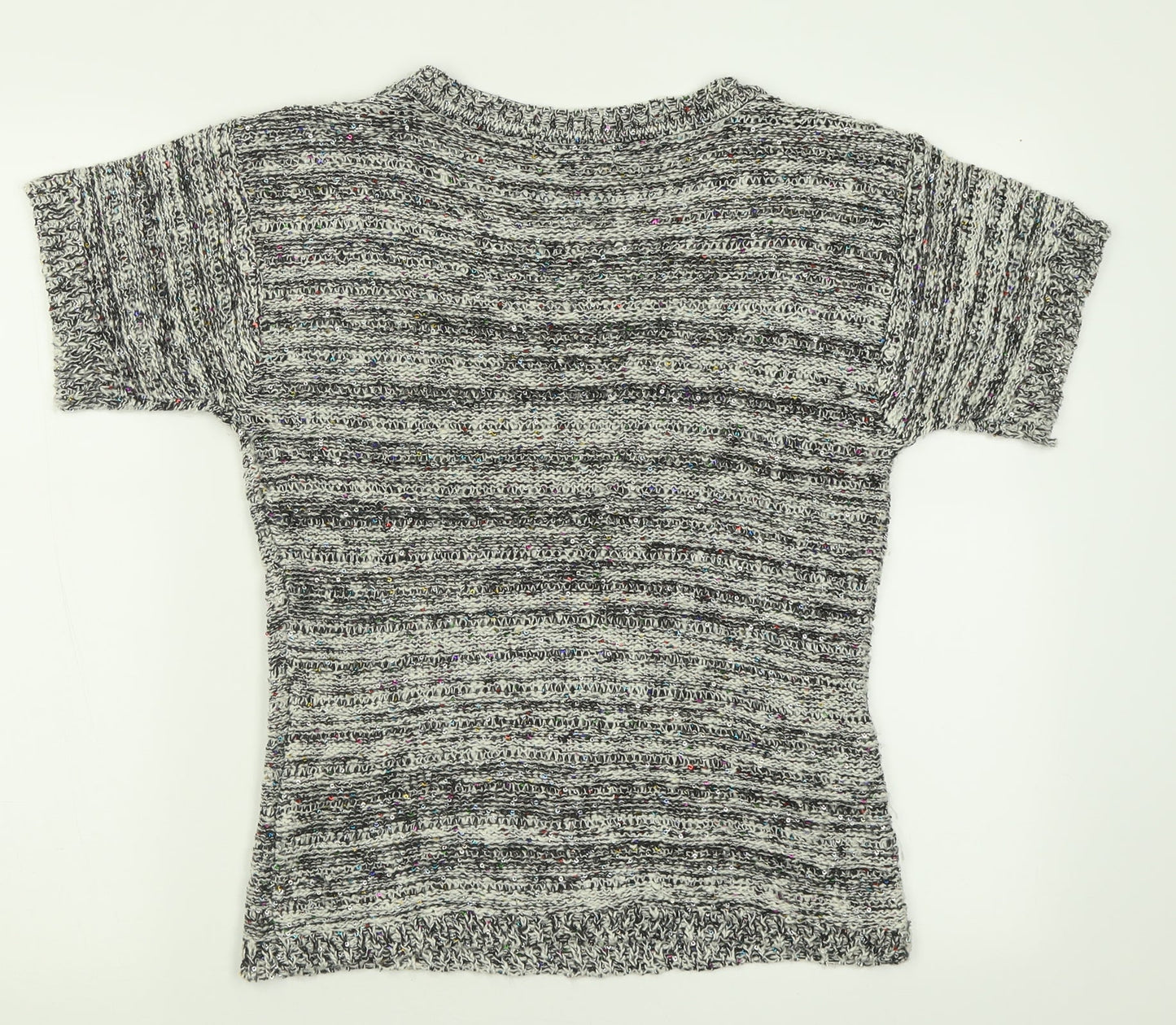 Womens UK Size 10 Atmosphere Grey Pullover Jumper