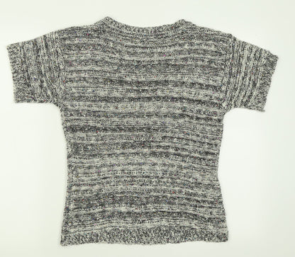 Womens UK Size 10 Atmosphere Grey Pullover Jumper