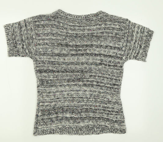 Womens UK Size 10 Atmosphere Grey Pullover Jumper