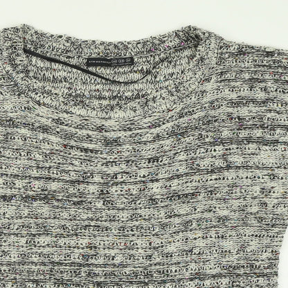 Womens UK Size 10 Atmosphere Grey Pullover Jumper