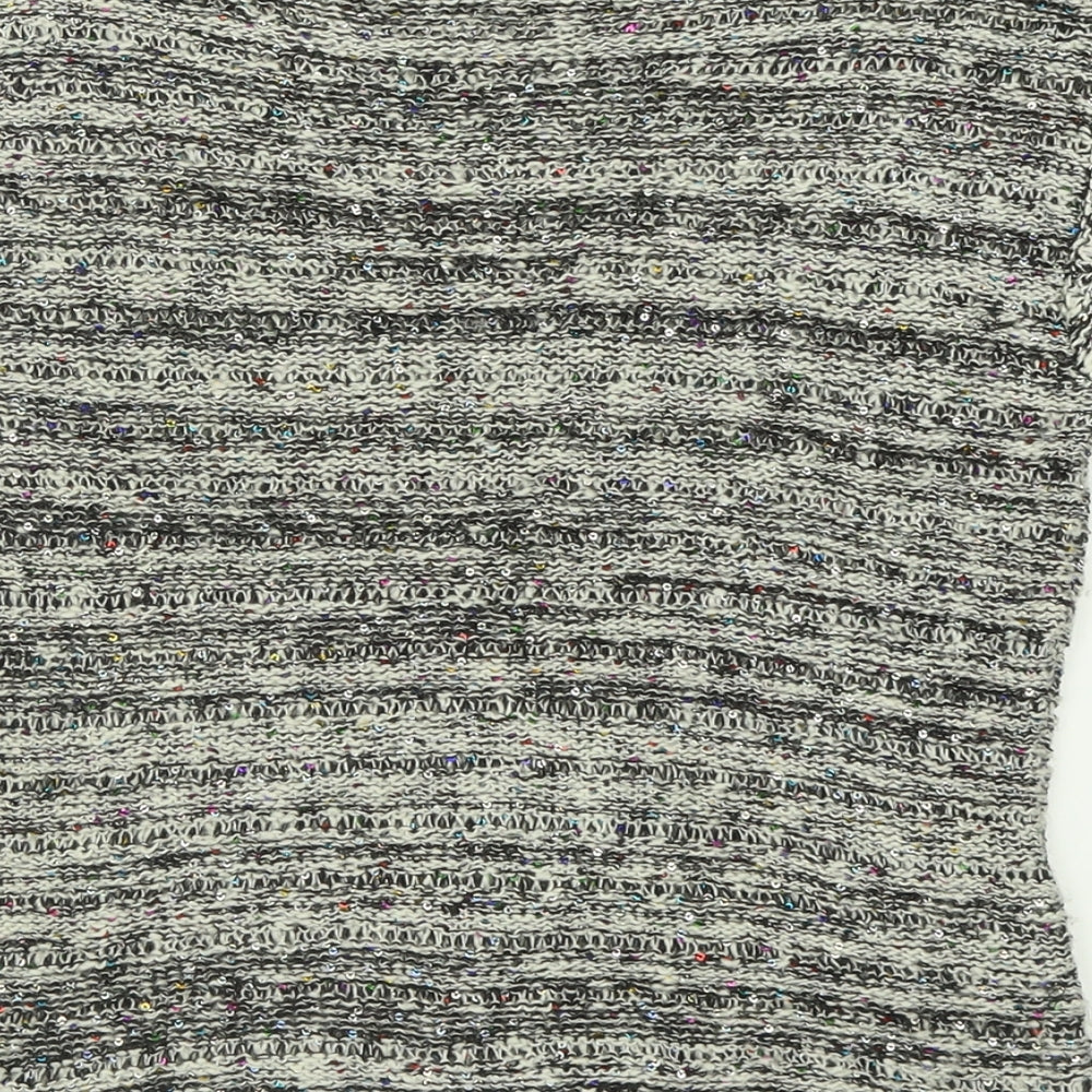 Womens UK Size 10 Atmosphere Grey Pullover Jumper