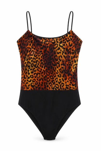 Womens UK Size 10 Edge Street One-Piece Orange Bodysuit