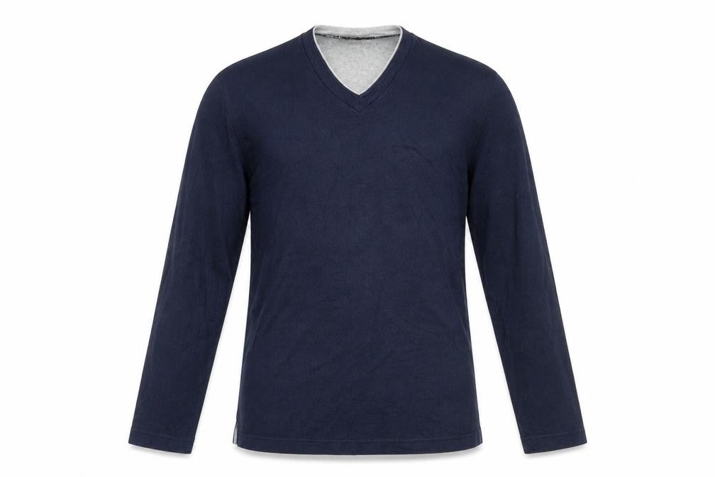 Mens UK Size S Marks and Spencer Blue Pullover Jumper