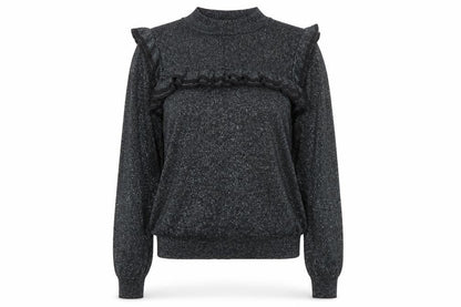 Womens UK Size 12 Marks and Spencer Silver Pullover Jumper