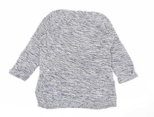 Womens UK Size S Wallis Blue Pullover Jumper