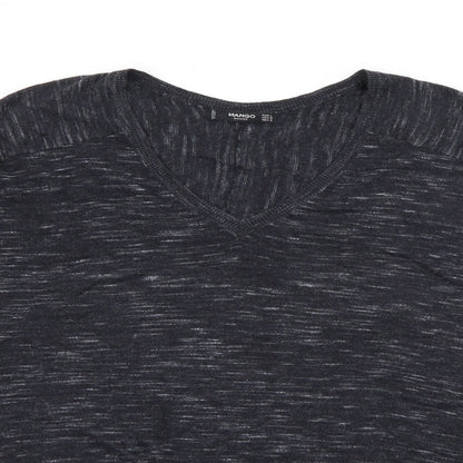 Womens UK Size L Mango Grey Pullover Jumper