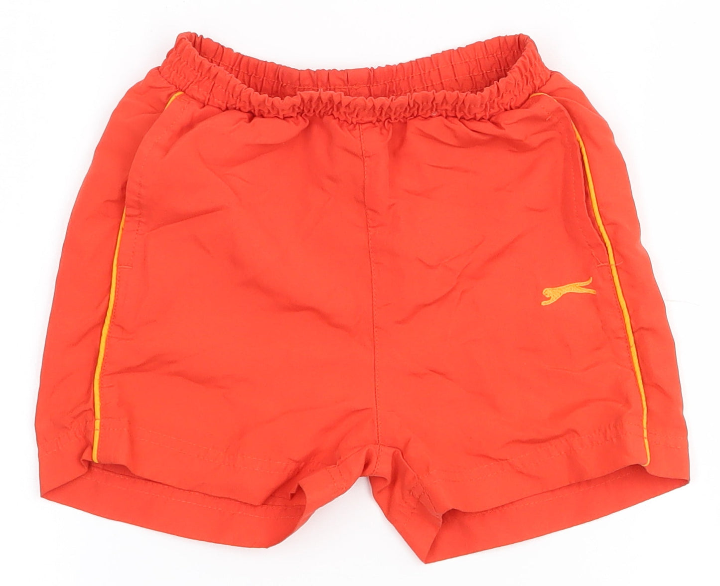 Slazenger Boys Red  100% Polyester Sweat Shorts Size 3-4 Years  Regular