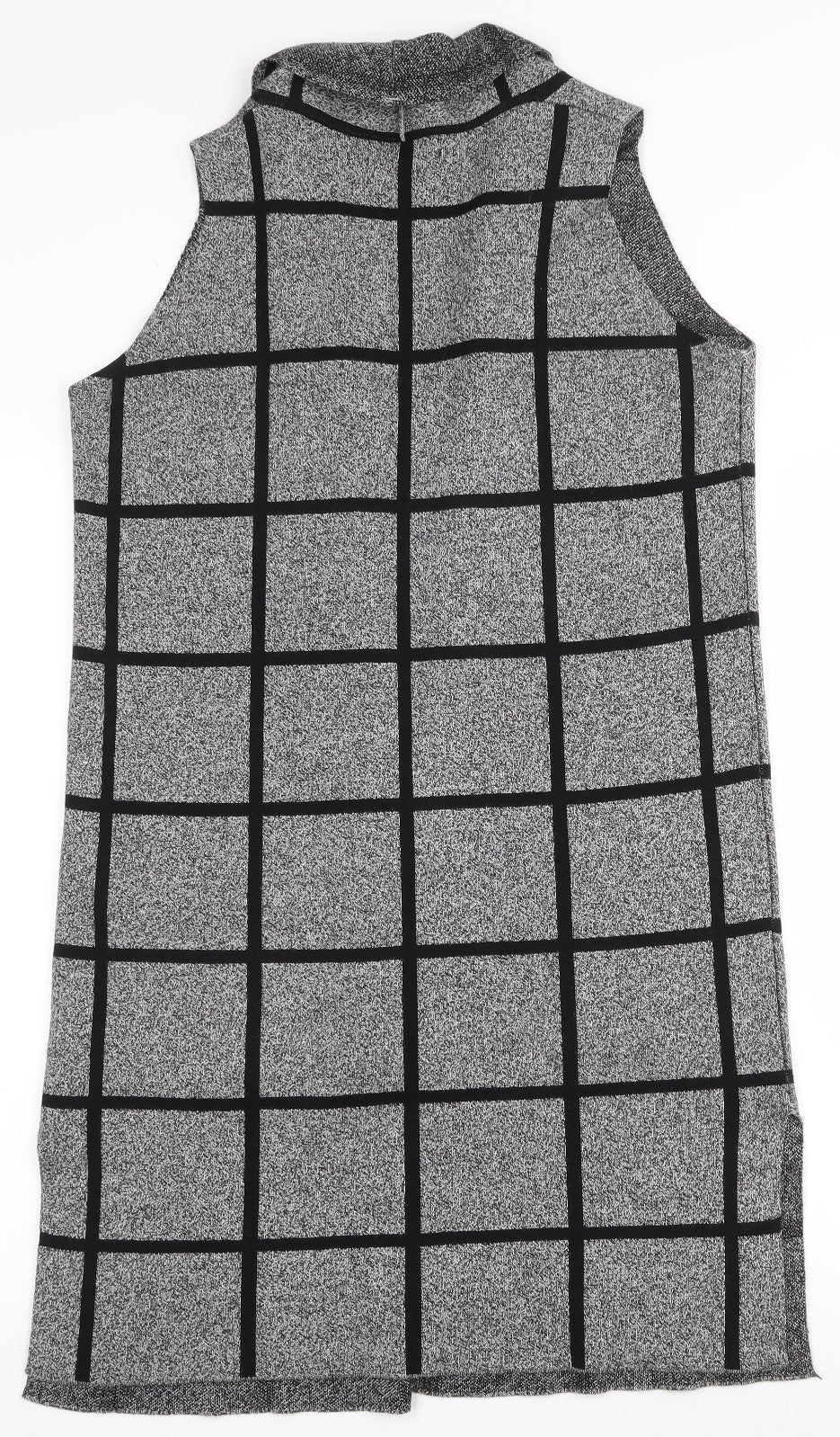 Womens UK Size S Atmosphere Grey Cardigan Jumper