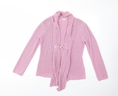 Womens UK Size S Nina Murati Pink Cardigan Jumper