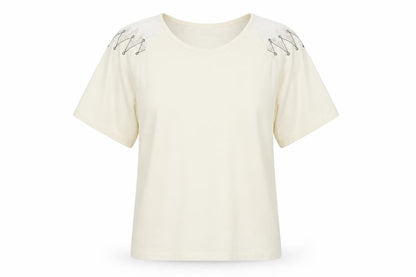 Womens UK Size M Paramour Ivory Basic Blouse