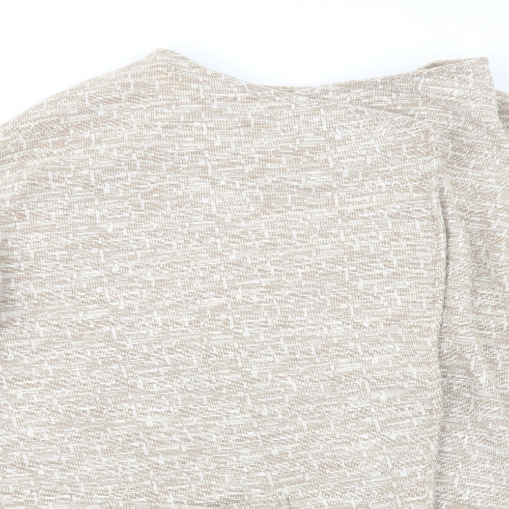 Womens UK Size 14 River Island Beige Cardigan Jumper