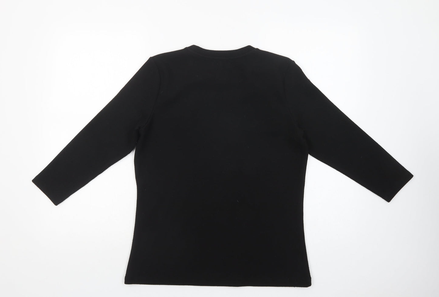 Womens UK Size L Savida Black Pullover Jumper