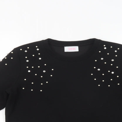 Womens UK Size L Savida Black Pullover Jumper