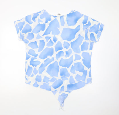 Womens UK Size 14 Gerard Blue Basic Blouse