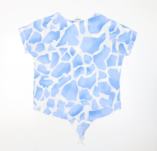 Womens UK Size 14 Gerard Blue Basic Blouse