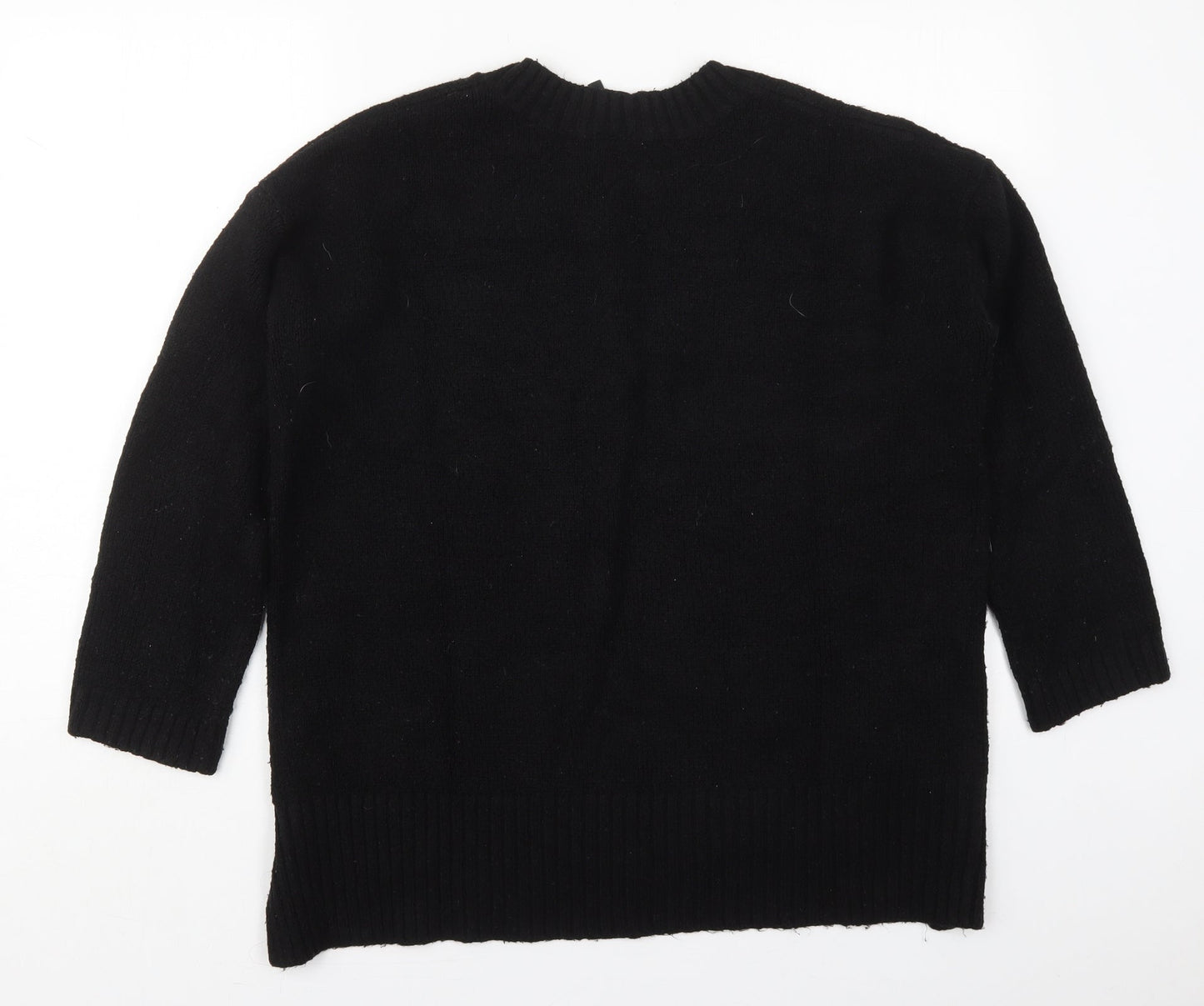 Womens UK Size 12 Capsule Black Pullover Jumper