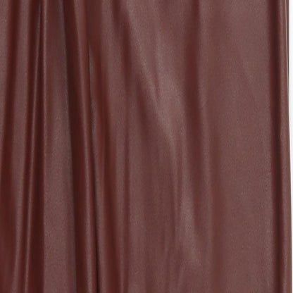 Womens UK Size 6 PRETTYLITTLETHING Regular Fit  Brown Trousers