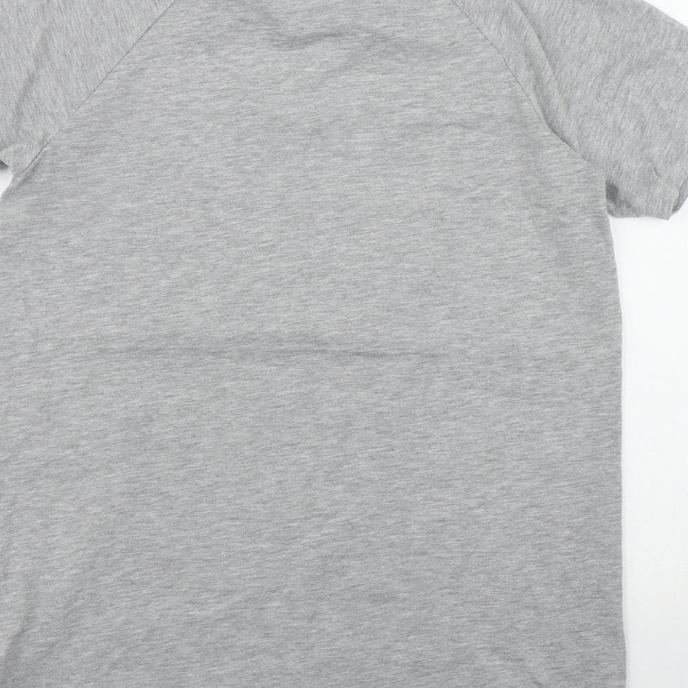 Womens UK Size 4 Atmosphere Grey Basic T-Shirt