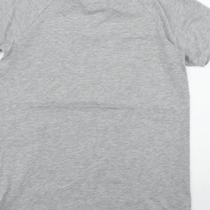Womens UK Size 4 Atmosphere Grey Basic T-Shirt