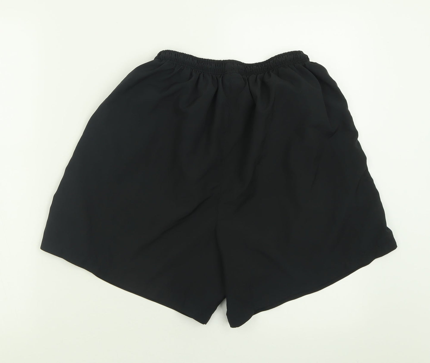 kea Mens Black  Polyamide Sweat Shorts Size L L6 in Regular Tie