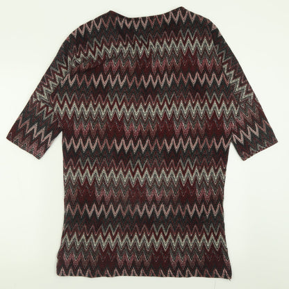 Womens UK Size L Voulez-Vous Red Pullover Jumper