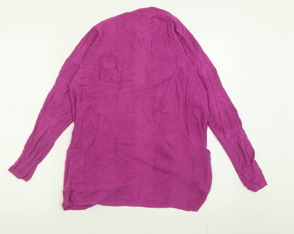 Womens UK Size S Monsoon Purple Cardigan Jumper