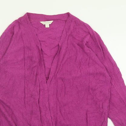 Womens UK Size S Monsoon Purple Cardigan Jumper