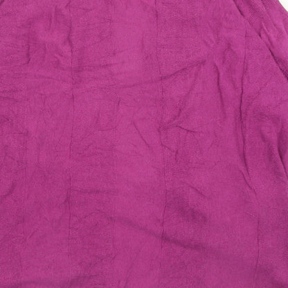 Womens UK Size S Monsoon Purple Cardigan Jumper
