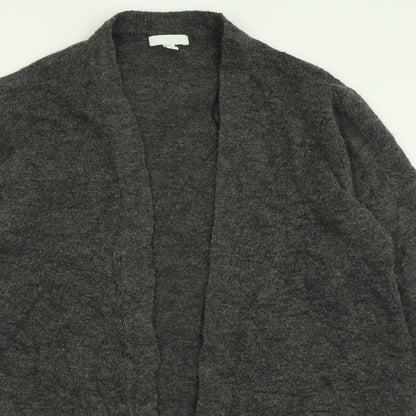 Womens UK Size S h7m Grey Cardigan Jumper