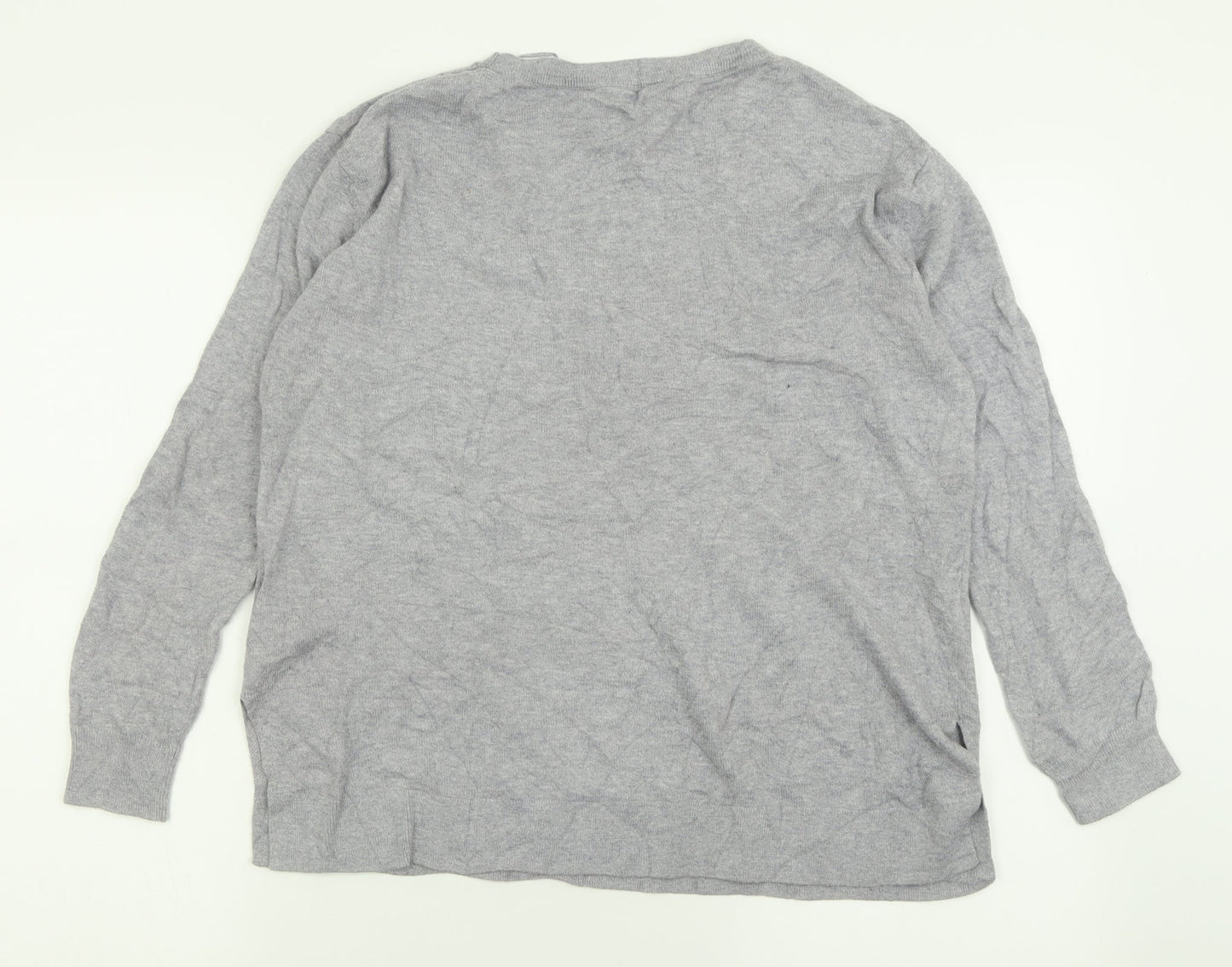 Womens UK Size S Principles Grey Pullover Jumper