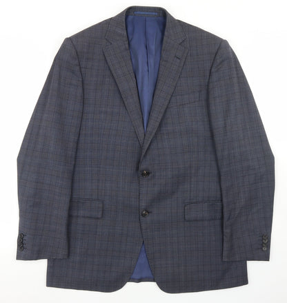 Mens UK Size 40 Marks and Spencer Regular Grey Suit Jacket
