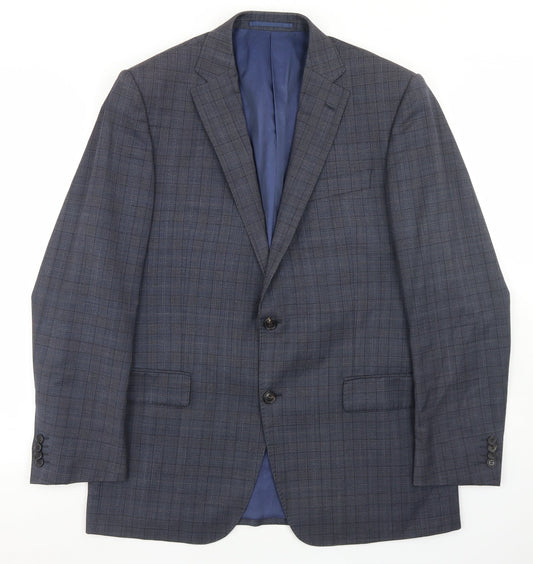 Mens UK Size 40 Marks and Spencer Regular Grey Suit Jacket