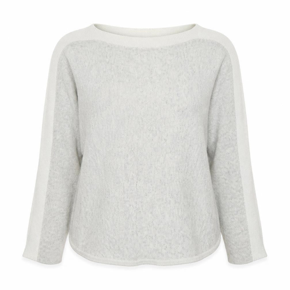 Womens UK Size XS Oasis Grey Pullover Jumper