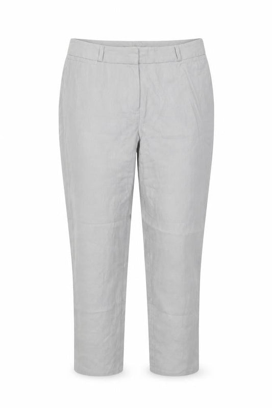Womens UK Size 30 in Marks and Spencer Regular Fit Cropped Grey Trousers