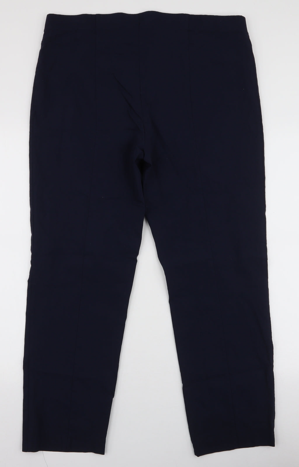 Womens UK Size XL Dunnes Stores Regular Fit Dress Pants Blue Trousers
