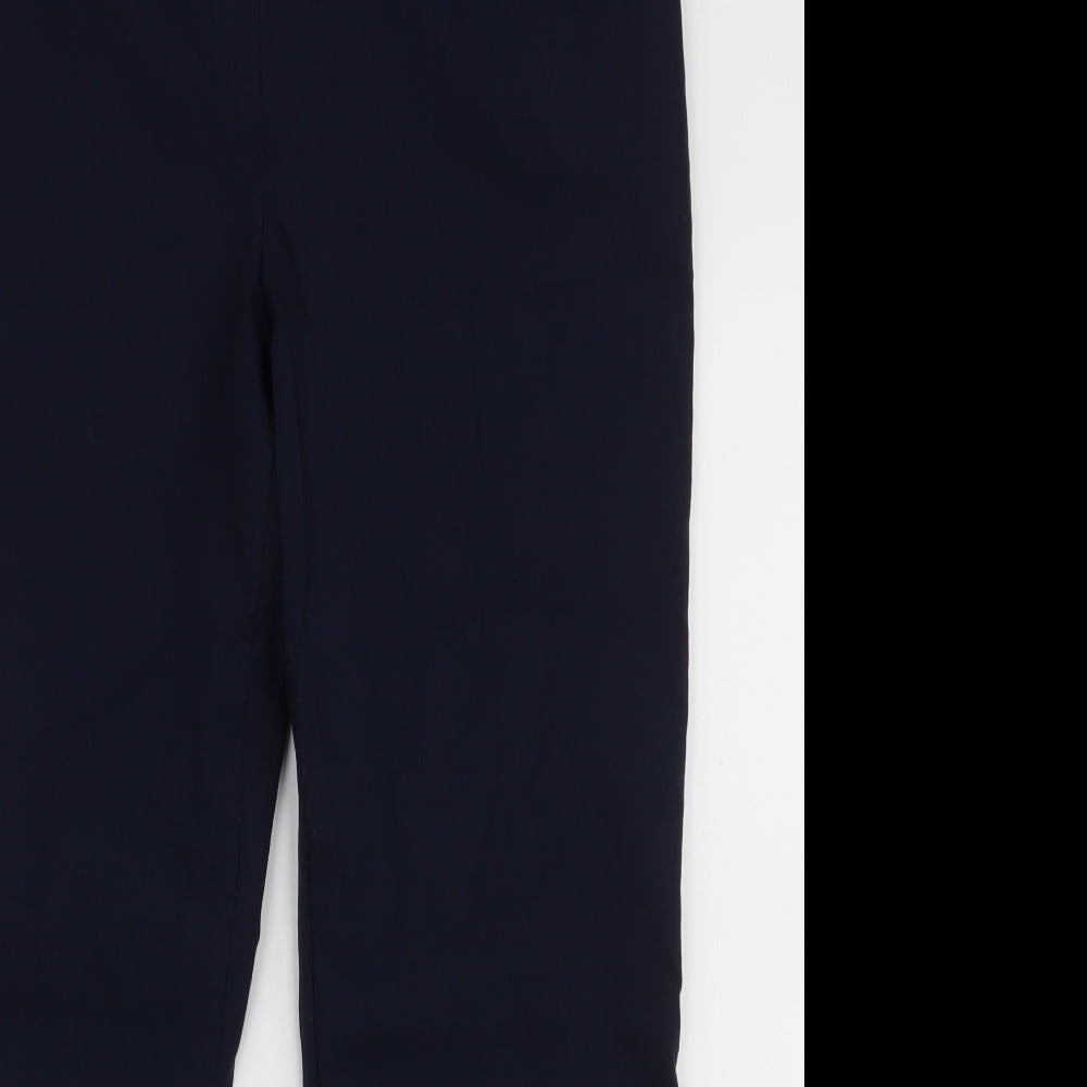 Womens UK Size XL Dunnes Stores Regular Fit Dress Pants Blue Trousers