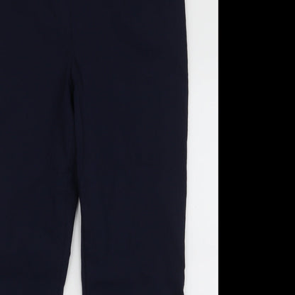 Womens UK Size XL Dunnes Stores Regular Fit Dress Pants Blue Trousers