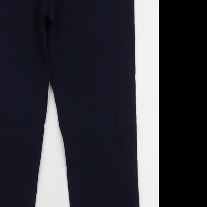 Womens UK Size XL Dunnes Stores Regular Fit Dress Pants Blue Trousers