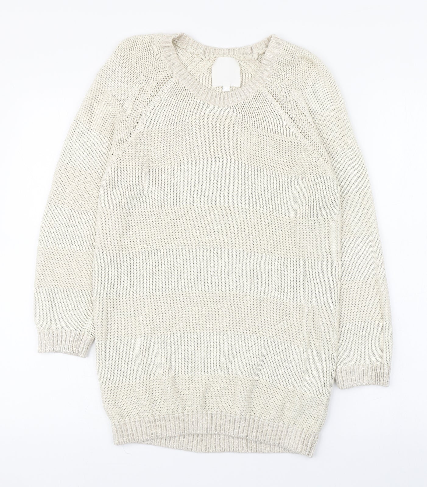 Womens UK Size S In Wear Ivory Pullover Jumper