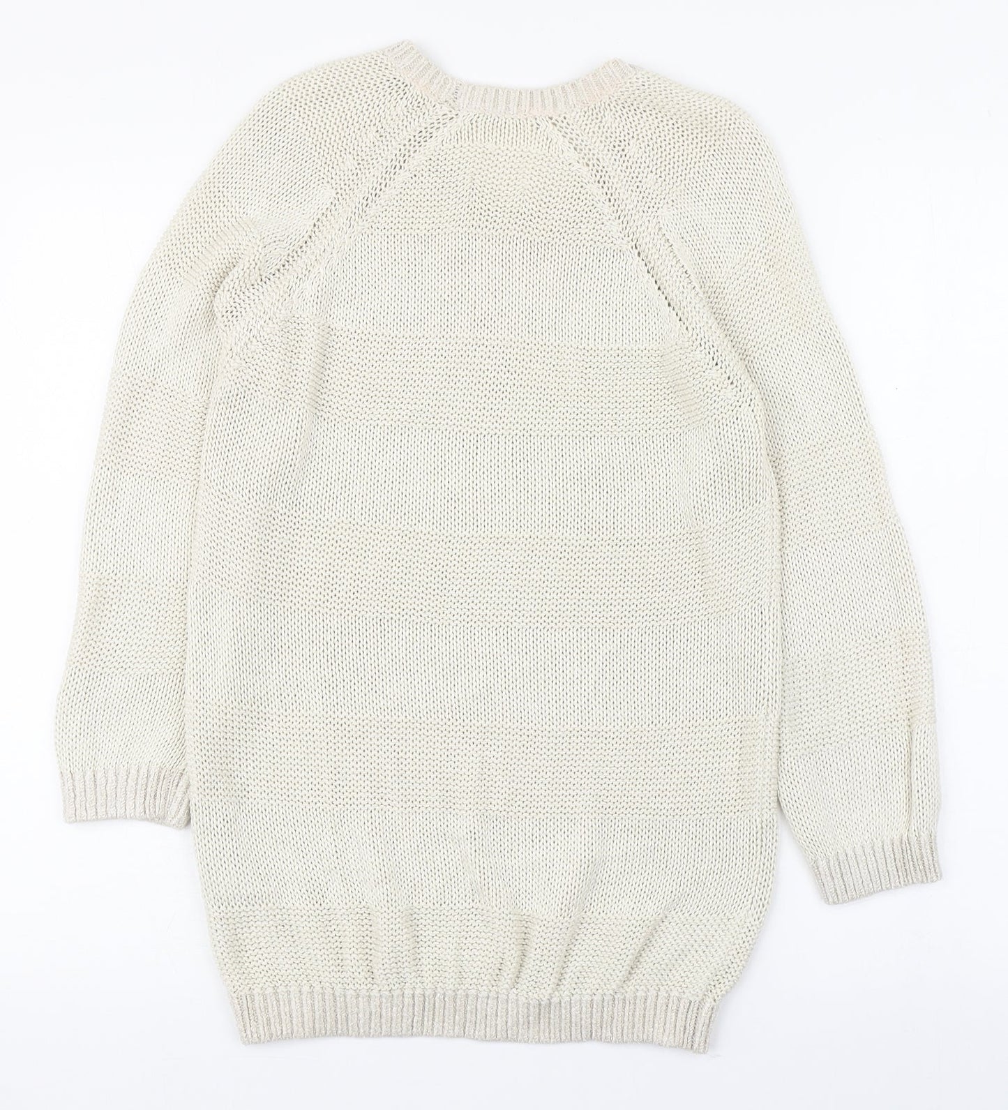Womens UK Size S In Wear Ivory Pullover Jumper