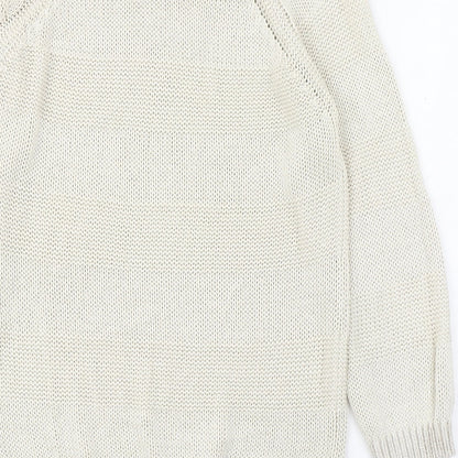 Womens UK Size S In Wear Ivory Pullover Jumper