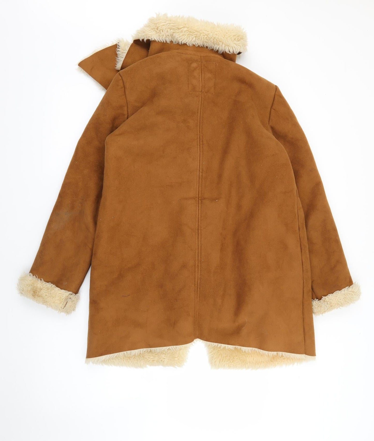 Pull & Bear Womens Brown   Jacket  Size M  Snap