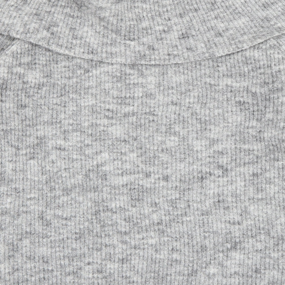 Womens UK Size M Simon Jeffrey Grey Pullover Jumper