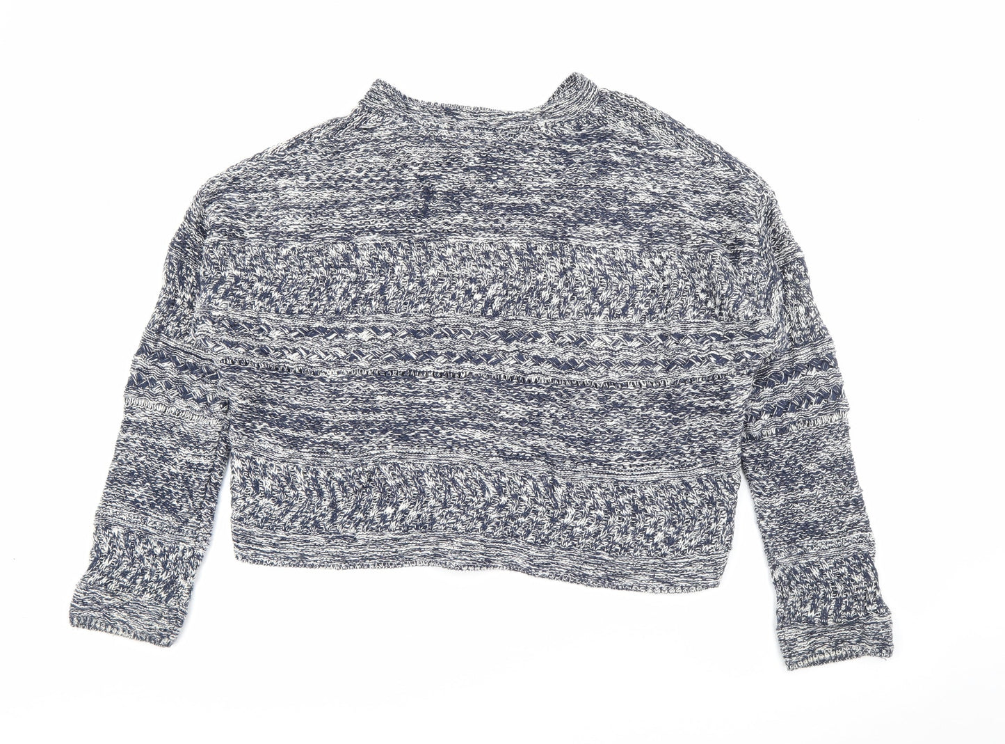 Womens UK Size L Marks and Spencer Blue Cardigan Jumper